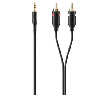 Belkin Mini-Stereo/RCA Audio Cable 2m