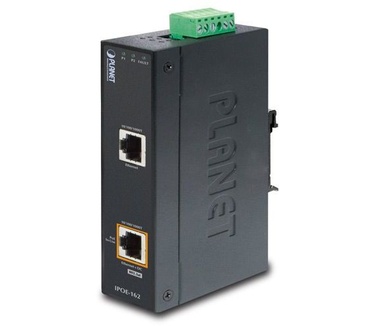 Planet IPOE-162 Industriële High Power Gigabit POE-Injector