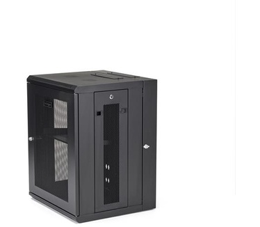 Startech.com 15U Serverkast rack wand monteerbaar diepte tot 20" / 50 cm scharnierende behuizing