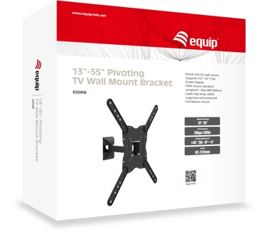 Equip 13"-55" Pivoting TV Wall Mount Bracket