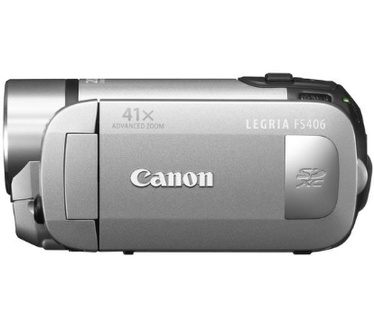 Canon Legria FS406 Value-up Kit Zilver