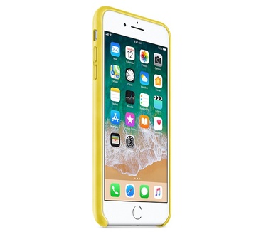 Apple iPhone 8 Plus / 7 Plus Leather Case - Spring Yellow