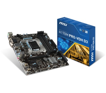 MSI H170M PRO-VDH D3