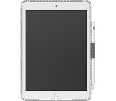 Otterbox OtterBox Symmetry doorzichtige hoes voor iPad 7th/8th/9th gen, schokbestendig, valbestendig, dunne beschermende hoes, getest volgens militaire standaard, transparant