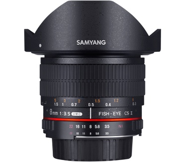 Samyang Optics 8mm F3.5 UMC Fish-Eye CS II