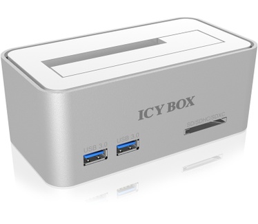 Icy Box IB-111HCr-U3 Zilver