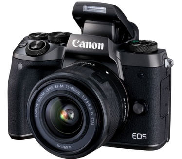 Canon M5 + EF-M 15-45mm f/3.5-6.3 IS STM Zwart