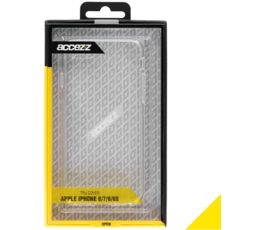Accezz Clear Backcover iPhone SE (2022 / 2020) / 8 / 7 / 6(s)
