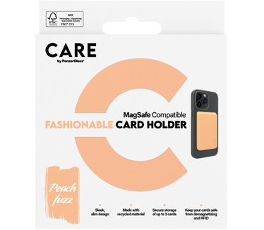 PanzerGlass PG CARE Cardholder Peachy iPhone