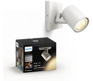 Philips Hue Runner Spot (White Ambiance, excl. DIM switch) Wit