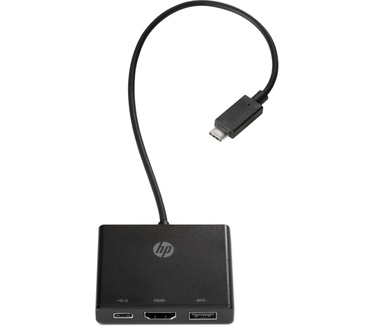 HP USB-C naar HDMI/USB 3.0/USB-C adapter
