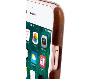 Mobiparts Excellent Backcover Apple iPhone 6, iPhone 6S Oaked Cognac