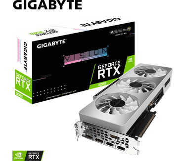 Gigabyte GeForce RTX 3080 Vision OC 10G (rev. 2.0, LHR)