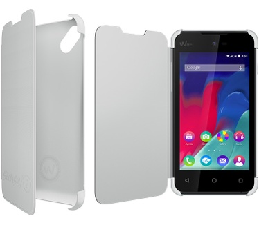 Wiko Sunset 2 Folio Case - Wit