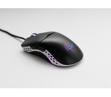Ducky Feather Gaming Maus, ARGB - Kailh Switches, black/white