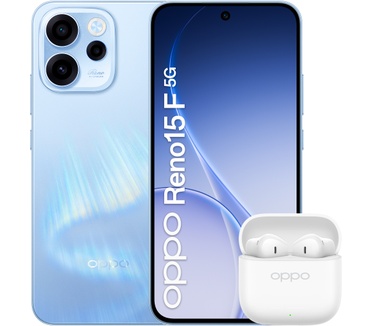 OPPO Reno15 F 5G Aurora Blue Box