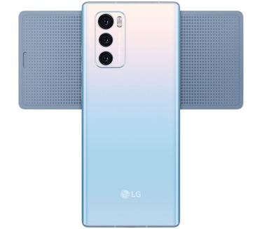 LG Wing Blauw, Paars