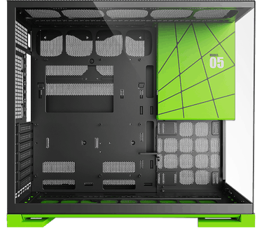 Geometric Future Model 5 Zwart/Groen