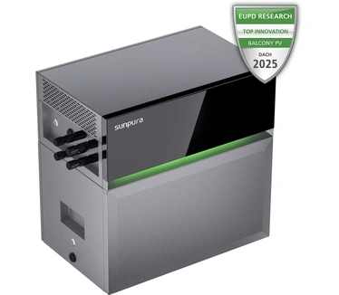 Sunpura Sunpura S2400 Balcony Power Plant with Storage – Plug & Play Energy Storage System (2.4 kWh)
