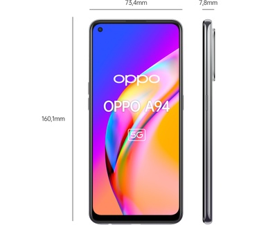 OPPO A94 Zwart Zwart