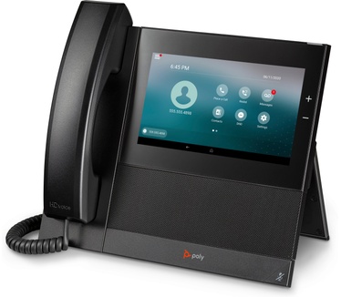 Poly Poly CCX 600 Business Media Phone met ondersteuning voor Open SIP en PoE