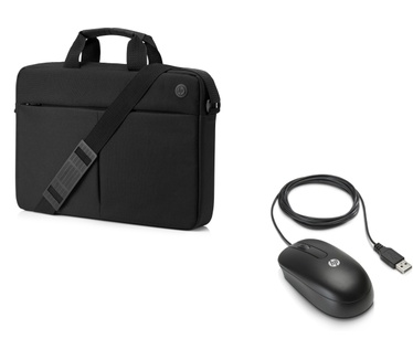 HP 15.6 Prelude Top Load with Mouse Bundle Zwart
