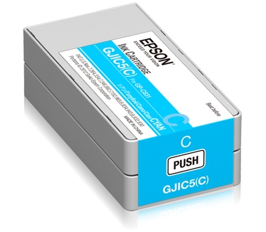 Epson GJIC5(C): Ink cartridge for ColorWorks C831 (Cyan) (MOQ=10)