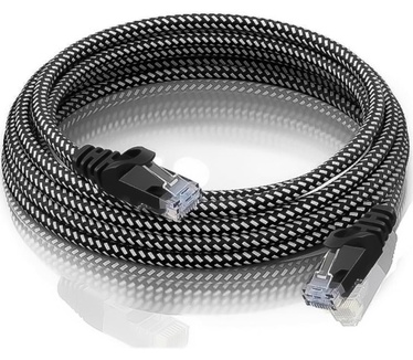 Allteq F/UTP Kabel - 0.5 meter - Wit, Zwart
