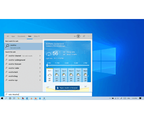 Windows 10 May 2020 Update Zoeken