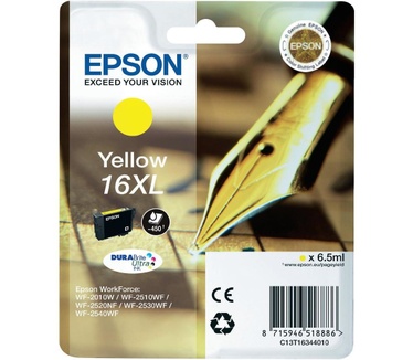 Epson Singlepack Yellow 16XL DURABrite Ultra Ink