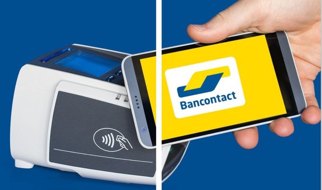 Bancontact contactloos betalen