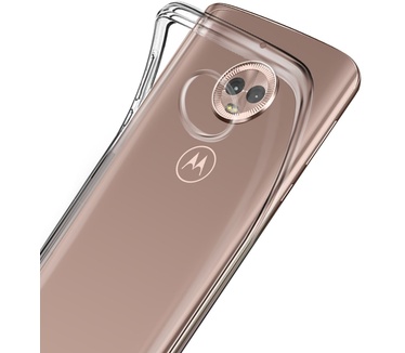 Motorola Moto G6 Transparent Back Cover (Moto G6) Transparant