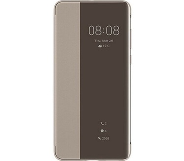 Huawei Smart View Flip Cover voor P40 - Khaki  Goud