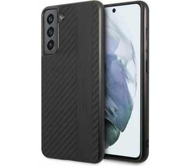 Mercedes-Benz AMG Carbon Back Cover Samsung Galaxy S21 FE - Zwart Zwart