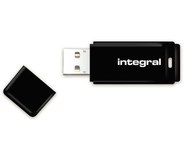 Integral 8GB USB2.0 DRIVE BLACK INTEGRAL E-TAIL