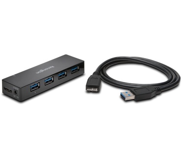 Kensington UH4000C USB 3.0 4-Port Hub & Charger