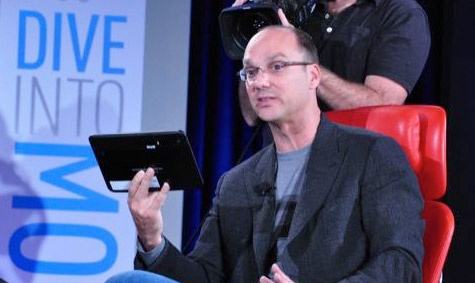 Andy Rubin Motorola tablet Honeycomb