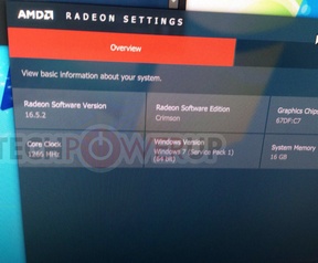 Persafbeeldingen AMD RX480