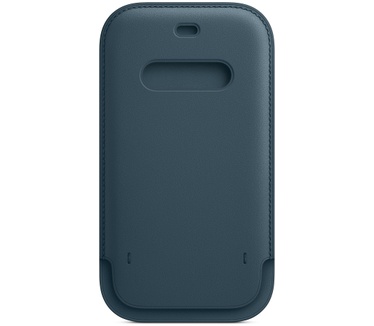 Apple Leren sleeve met MagSafe voor iPhone 12 | 12 Pro Blauw