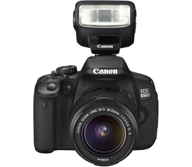 Canon EOS 650D + EF-S 18-55mm IS II Zwart