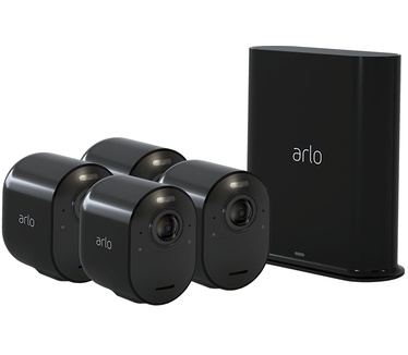 Arlo Ultra 4K 4-Pack Zwart