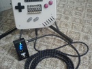 Game Boy-gitaar van hobbyist