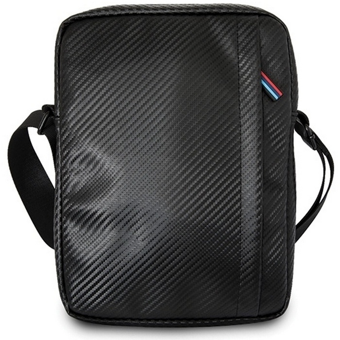 Borsa BMW Per Tablet 10" - Nero/Carbonio, Con Cinghie Regolabili, Pelle PU - Foto 7