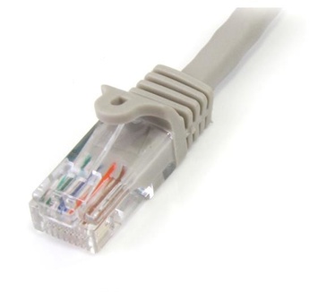 Startech.com Cat5e patch cable with snagless RJ45 connectors ? 1 ft, gray