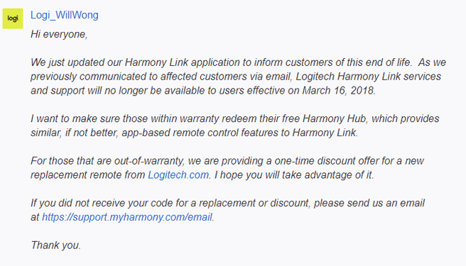 Harmonly Link-bericht