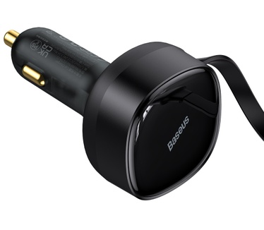 Baseus Enjoyment Retractable 2-in-1 Car Charger