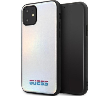 Guess IriDescent Hard Case voor Apple iPhone 11 (6.1") - Zilver  Zilver
