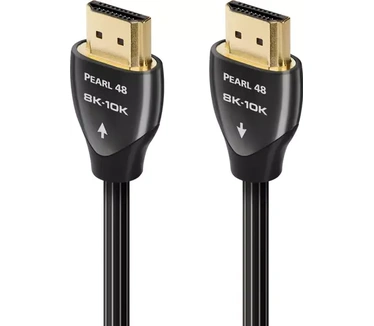 AudioQuest Pearl 48 | 48Gbps HDMI-kabel geschikt voor 8K-10K UHD Zwart