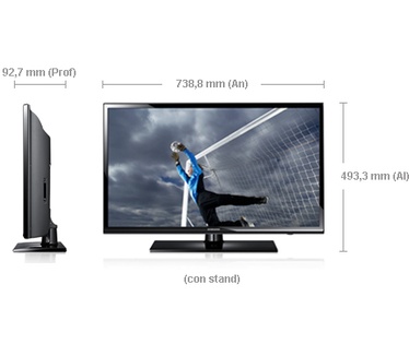 Samsung UE32EH4003W Zwart