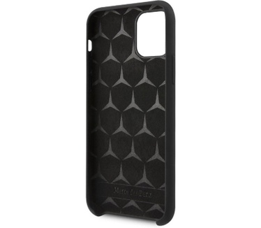 Mercedes-Benz Silicone Case - Apple iPhone 11 Pro (5.8") - Zwart  Zwart